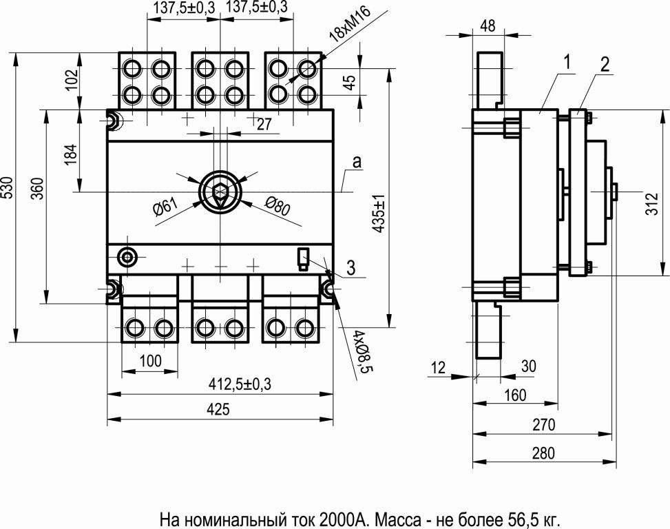 Ва 55 41 1000а схема подключения